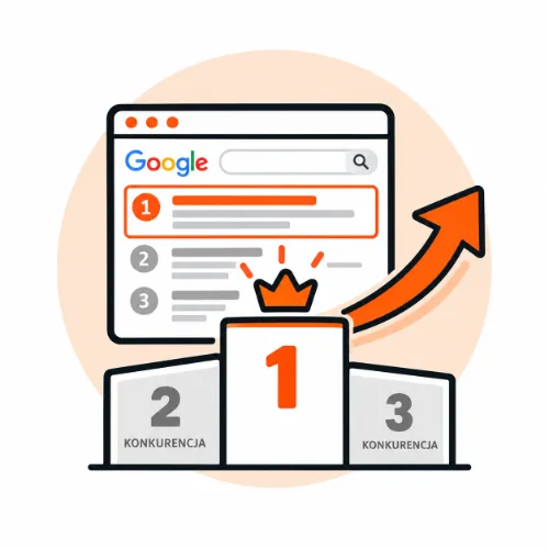 Wyższa pozycja w Google