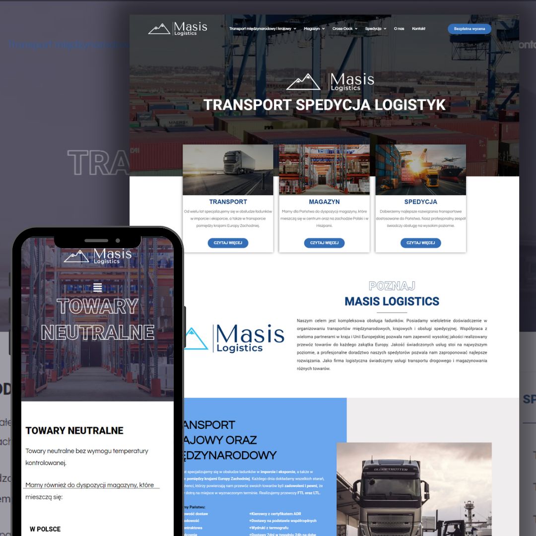 Masis logistics strona www