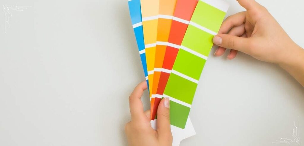 schemat kolorów strony